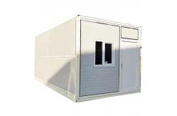 China Steel Plate Flat Pack Container House Easy Assembly Modular Shipping Container Homes supplier