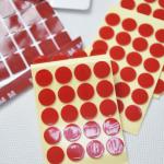 Wedding With Circular Diameter 15mm Glue Dot Acrylic Without Residue Double Sided Tape for sale
