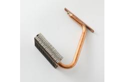 China Anodized Copper Aluminum Fin Copper Tubes Copper pipe Heat Sink 80W-200W supplier