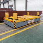Yellow Color 20 Tons Shipbuilding Using Rail Transfer Trolleys for sale