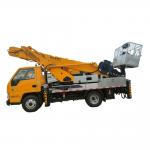 China Factory 4*2 JMC Aerial Work Platform Truck Telescopic Boom Straight Arm Aerial Lift Truck High Altitude Operation Truck for sale