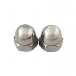 Hexagon Stainless Steel Acorn Nuts The First Class NFE Standard for sale