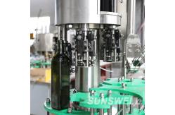 China Sunswell Edible Oil Bottling Liquid Filling Machine 1000ml Capper 5 PLC supplier