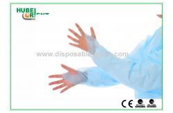 China Disposable Medical CPE Isolation Gown With Thumb Cuff supplier
