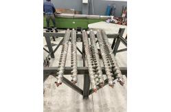 China 45-300mm Barrel Diameter Conical Tandem Screw System With Nitriding Efficiency supplier
