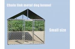 China 10x10x6ft Steel Dog Kennel Galvanized Chain Link Dog Run Kennel supplier