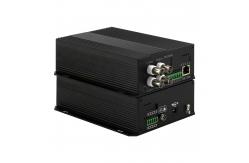 China 4 Channel CCTV Analog Video To Fiber Optic Converter NTSC/PAL/SECAM Compatible supplier