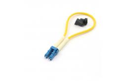 China LC Duplex PVC Single Mode Fiber Loopback Module Cable For Data Center supplier