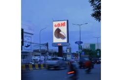 China Outdoor Street Light Pole LED Display supplier