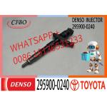 High Quality Common Rail Fuel Injector 295900-0190 295900-0240 23670-30170 23670-39445 for Toyota 1KD-FTV for sale