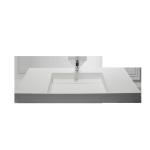 Smooth Wall Mounted Cloakroom Basin 900*480*130mm Easy To Install