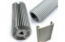 China Architectural Aluminium Profile , Circular Heatsink Extruded Aluminium Profile supplier