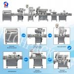 24 Channels Full Automatic Tablet Counting And Bottling Machine Production Line for sale