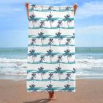 RPET Plastic Bottle Recycled Multi-purpose Microfiber Beach Towel for sale