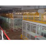Multi Tier Racking System Multilayer Shelf Racks With Staircase / Railing for sale