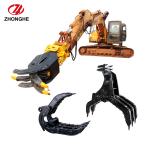 Durable 25-30T Mechanical Excavator Grab For Hitachi Komatsu Sany for sale