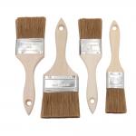 8-10mm Thickness Wooden Handle Paint Brushes With Mixed Natural Bristles