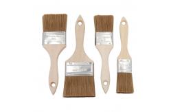 China 8-10mm Thickness Wooden Handle Paint Brushes With Mixed Natural Bristles supplier