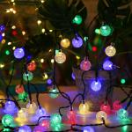 LED Solar Fun Camping String Lights Outdoor Waterproof Courtyard Atmosphere Light