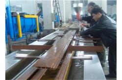China Advanced Double Screw Plastic Profile Production Line Efficiently supplier