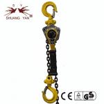 Workshop 4mm G80 Black Coated Lever Block Chain Hoist 0.25 Ton for sale