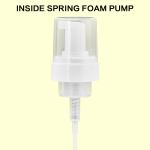 Eco-Friendly Foaming Pump for Hospital Equipment Sleek Design 43/410 40/410 Inside Spring for sale