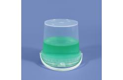 China Transparent 1L Food Grade Square Plastic Container Bucket with Seal Lid Sample Supplied supplier