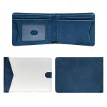 Mens Bifold Wallet Personalized Multiple Card Slots Sublimation Wallet Blanks for sale