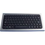 IP68 silicone rubber ruggedized keyboard with sealed aluminum metal housing for lab ,  clinic for sale