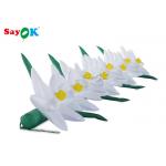 Durable Inflatable Flower Chain With Air Blower For Advertising for sale