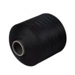 Textile Dyed Polyester Spun Yarn High Strength With Black Color for sale