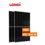 Monocrystalline 144 Cells Hbd Bifacial 520w 530w Longi Solar Panels for sale