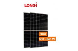 China 9bb Hbd Monocrystalline 520w 520w 540w Longi Solar Panels supplier