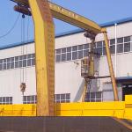 25t Semi Single Girder Gantry Crane BMH Type For Factroy Construction Ce Proved for sale