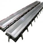 OEM Aluminum Rotational Molding Tooling Plastic Traffic Barrier Mold for sale