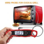 Electronic Digital Dual Probe Meat Thermometer For Grilling Prime Rib Food