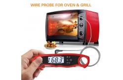 China Electronic Digital Dual Probe Meat Thermometer For Grilling Prime Rib Food supplier