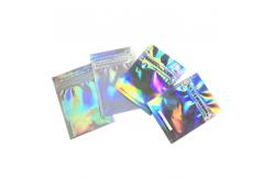 China Biodegradable Holographic ziplockk Pouches supplier