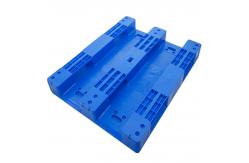 China 1300*1200mm Blue Nestable Plastic Pallet Single Faced ISO9001 supplier
