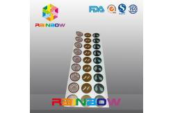 China Custom Round Paper Shrink Sleeve Packaging , Adhesive Sticker Labels For Activated Nuts supplier