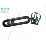 Plating And Polishing Metal Zipper Pulls Dull Nickel Finish Gunmetal / Silver Color for sale