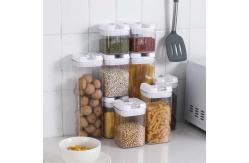 China Kitchen Multi Functional Clear Food Storage Container With Airtight Lid supplier
