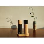 Salt & Pepper Wooden Mill Adjustable Simple Grinders For Kitchenware for sale