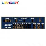 High Resolution LED Baseball Scoreboard ROHS High Brightness Wide Viewing Angle for sale