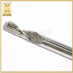 Tungsten Cemented Carbide Cutting Tools Straight Shank Single Flute End Mill for sale