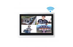 China 10 Inch big touch screen ip video intercom wi-fi video door phone doorbell IP video door bell SIP supplier