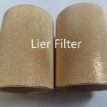 Length 100-1000mm Sintered Metal Powder Filter Corrosion Resistant for sale