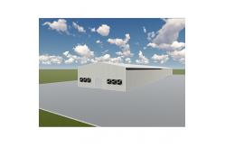 China Industrial Steel Structure Barn Easy Operation Modern Steel Frame Structure Building supplier