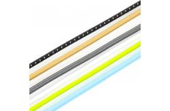 China Tape Reflective Rope Laces Soft Polyester 25mm 8mm 6mm Natural Durable Long supplier