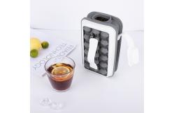 China OEM Silicone Ice Mold Eco Friendly Freezing Reusable Portable Ice Ball Maker supplier